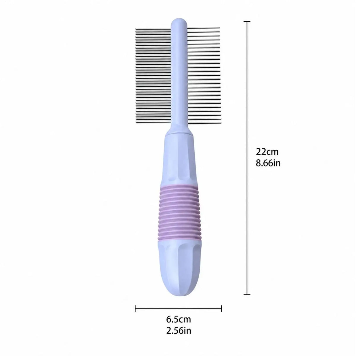 Pawsia® Çift Taraflı Evcil Hayvan Tüy Açıcı & Care Tarağı